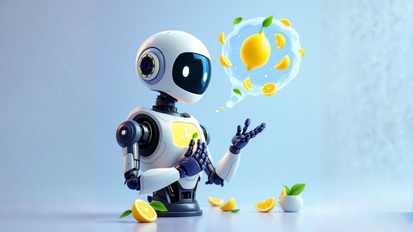 Professional AI robot in an office environment strategizing how to deploy an AI agent as a virtual paralegal or compliance coordinator to enhance efficiency