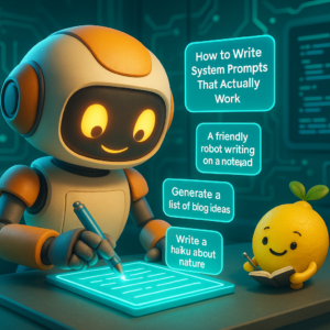 How to Write AI System Prompts That Actually Work (5 Steps)